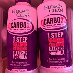 Qcarbo32 herbal clean maximum strength detox